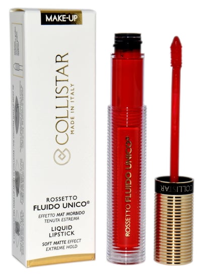 Collistar, Unique Fluid Lipstick, pomadka w płynie 10 Unique Red Mat, 5 ml Collistar