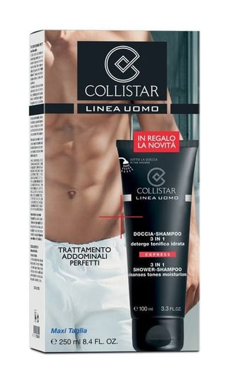 Collistar, Uomo, szampon i żel pod prysznic w jednym, 250 ml Collistar