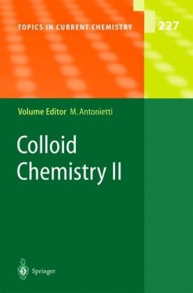 Colloid Chemistry II Antonietti Markus