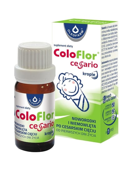 Coloflor Cesario, krople, suplement diety, 5 ml Oleofarm