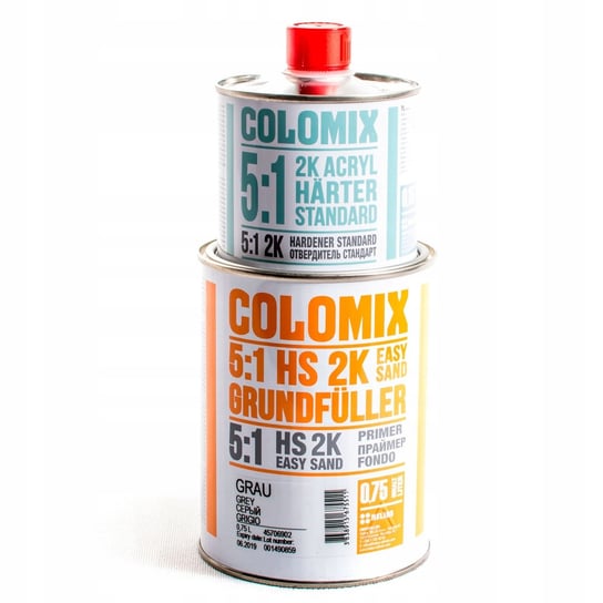 Colomix Podkład Akrylowy Hs 0,9L |1,6 Kg Czarny COLOMIX