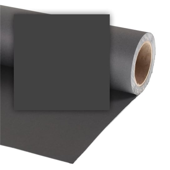 Colorama CO168 BLACK - tło kartonowe 2.72x11m Colorama