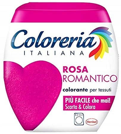 Coloreria barwnik do tkanin Róż romantico 350g Inna producent