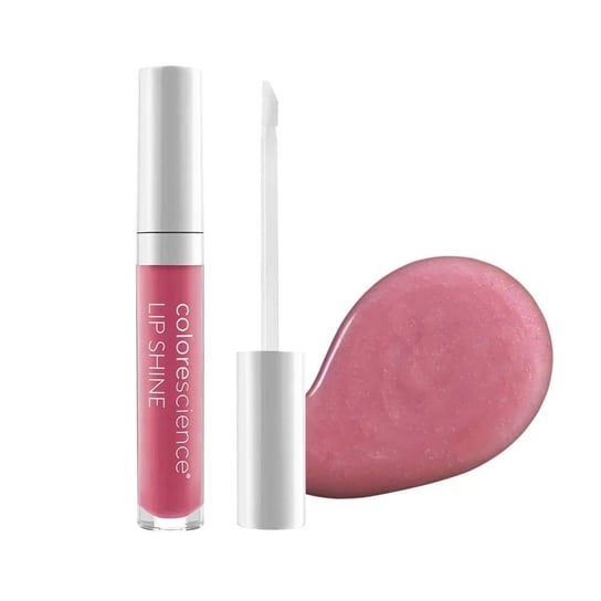 Colorescience Lip Shine SPF35 in Pink, Błyszczyk do ust zapewniający modny kolor i ochronę SPF, 4ml Colorescience
