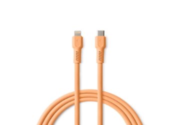 COLORUM kabel USB-C - Lightning 1,8m 2,4A CK12-CL-14 x Peach Fuzz Forever