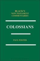 Colossians BNTC Paul Foster