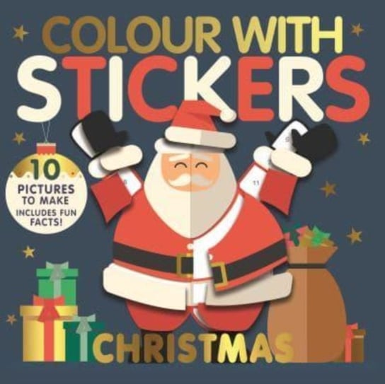 Colour with Stickers Christmas Jonny Marx