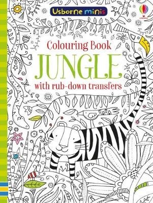 Colouring Book Jungle with Rub Down Transfers Smith Sam