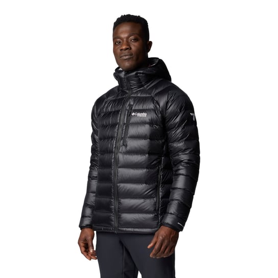 Columbia Arctic Crest Down Hooded Jacket 2088774010, Mężczyzna, Kurtka, Czarny Columbia