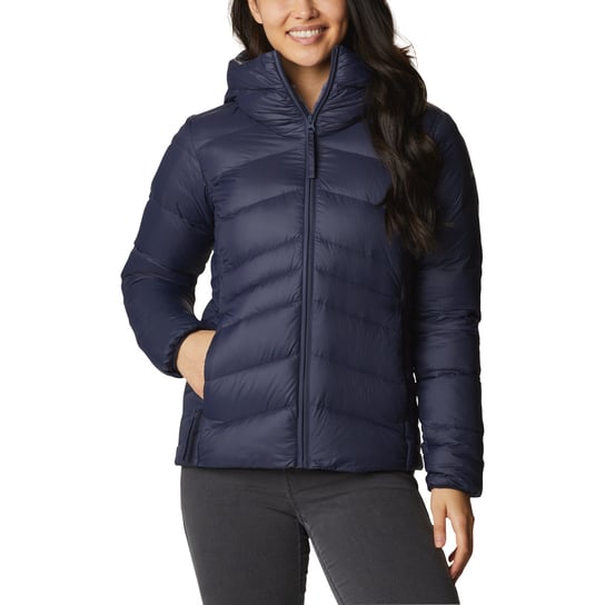 Columbia Autumn Park Down Hooded Jacket 1909232466, damska kurtka granatowa Columbia