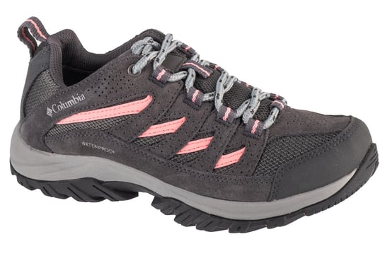 Columbia Crestwood Waterproof 2099881089, Damskie, buty trekkingowe, Szary Columbia