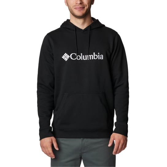 Columbia CSC Basic Logo II Hoodie 1681664005, Mężczyzna, Bluza sportowa, Czarny Columbia