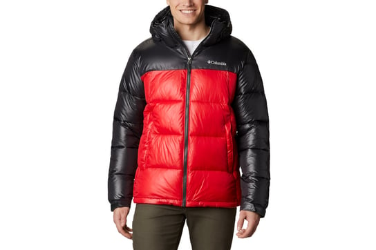 Columbia Pike Lake Hooded Jacket 1738032615, Męskie, kurtka, Czerwony Columbia