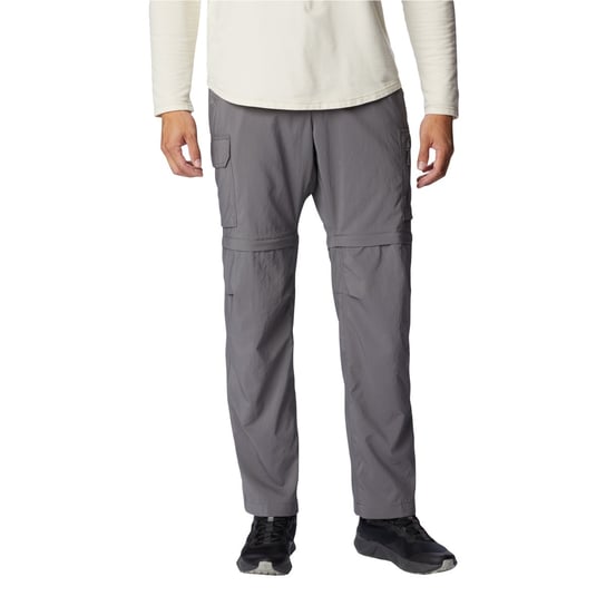 Columbia Silver Ridge Utility Convertible Pant 2012962023, Mężczyzna, Spodnie, Szary Columbia