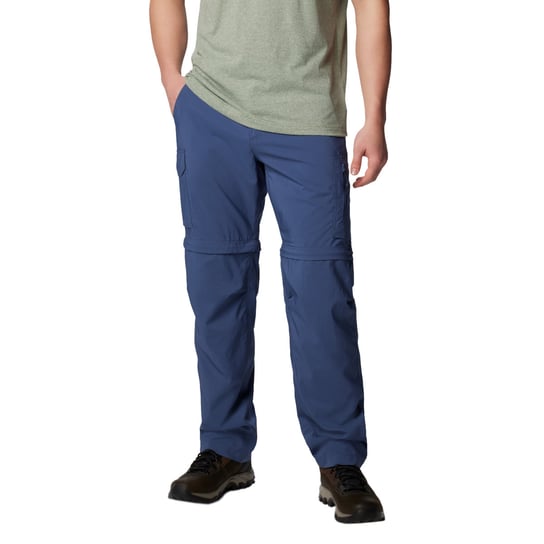 Columbia Silver Ridge Utility Convertible Pant 2012962478, Mężczyzna, Spodnie, Granatowy Columbia