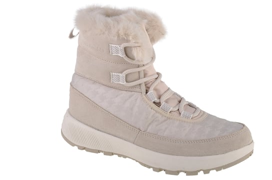 Columbia Slopeside Peak Luxe 1979551279, Damskie, Buty Zimowe, Beżowy Columbia