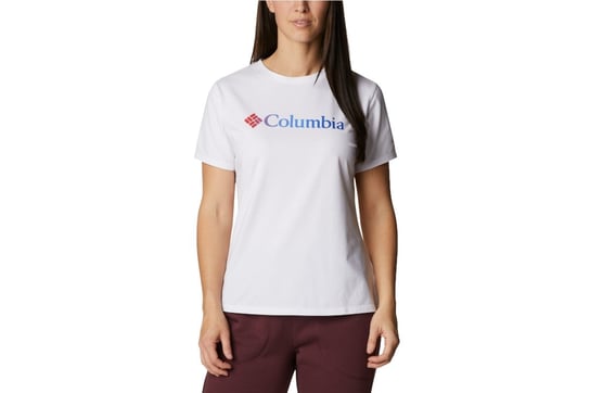 Columbia Sun Trek W Graphic Tee 1931753101, Kobieta, t-shirty, Biały Columbia
