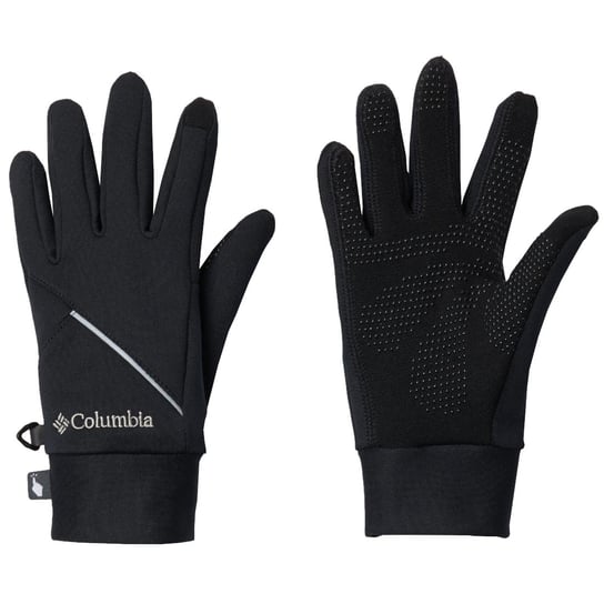 Columbia W Trail Summit Running Glove 1860011010, damskie rękawiczki czarne Columbia