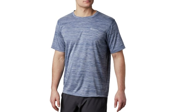 Columbia Zero Rules Short Sleeve Shirt 1533313469, Mężczyzna, t-shirty, Niebieski Columbia