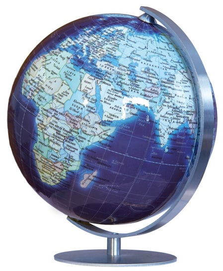Columbus, mini globus polityczny Duo Azzurro, kula 12 cm Columbus