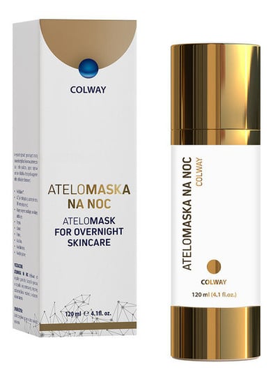 Colway, Atelomask For Overnight Skincare, atelomaska na noc, 120 ml COLWAY