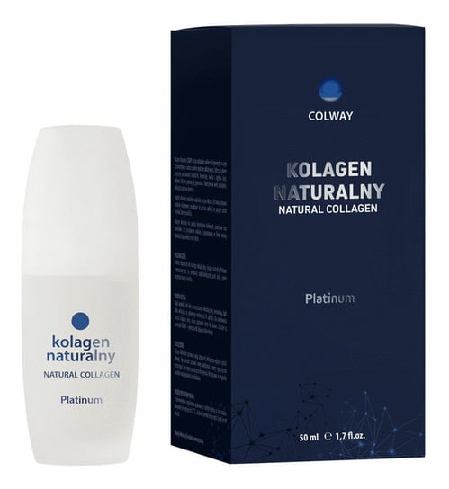 Colway, Natural Colagen, kolagen naturalny Platinum, 50 ml COLWAY