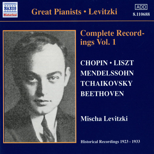 COM REC V1 1923-33 CHOPIN LISZ Levitzki M.