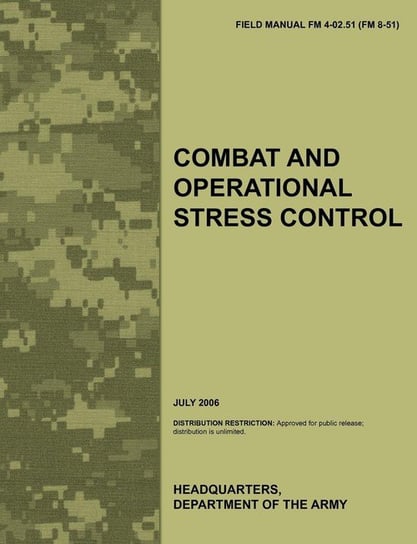 Combat and Operational Stress Control Army Medical Department Center &. School