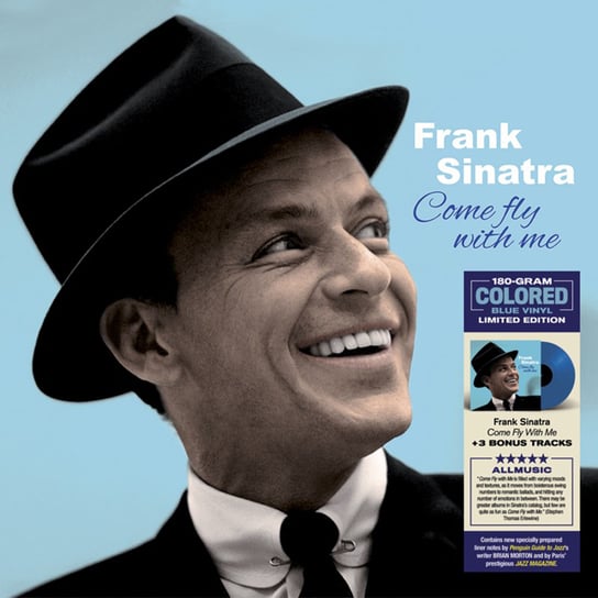 Come Fly With Me (Limited Edition HQ) (Plus 3 Bonus Tracks) (kolorowy winyl) Sinatra Frank, Riddle Nelson