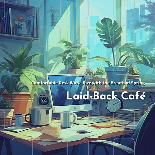Comfortable Desk Work Jazz with the Breath of Spring Laid-Back Café