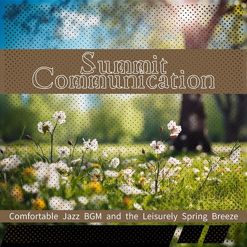 Comfortable Jazz Bgm and the Leisurely Spring Breeze Summit Communication