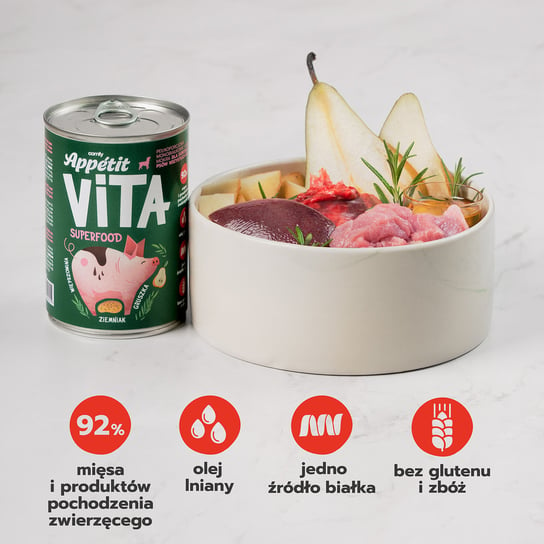 COMFY APPETIT VITA WIEPRZOWINA 400G Comfy