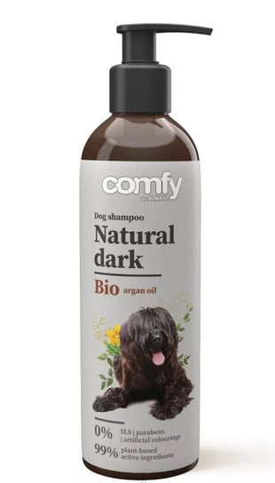 COMFY, Szampon natural Dark, 250 ml, 123961 Comfy
