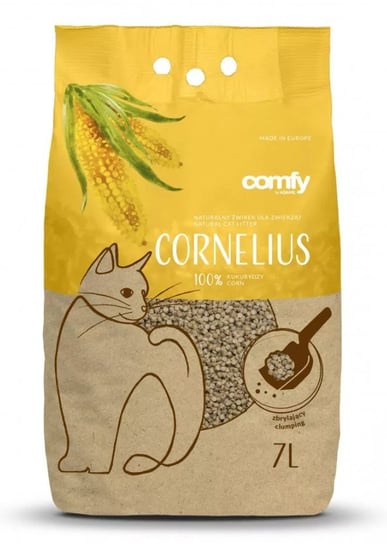 Comfy, Żwirek dla kotów Cornelius 7L Natural Amiplay