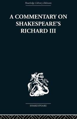 Commentary on Shakespeare's Richard III Clemen Wolfgang