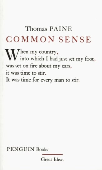 Common sense Paine Thomas