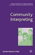 Community Interpreting Hale Sandra, Hale Sandra Beatriz, Hale S.