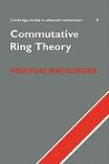 Commutative Ring Theory Matsumura Hideyuki
