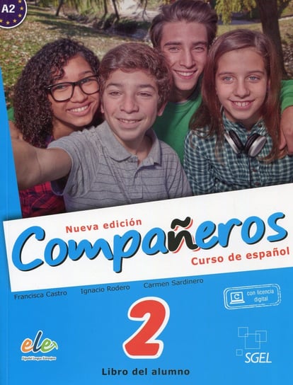 Companeros 2. A2.  Podręcznik + klucz dostępu Opracowanie zbiorowe