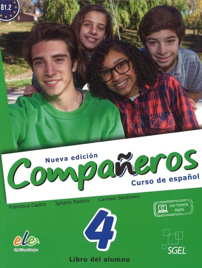 Companeros 4. Podręcznik + licencia digital - nueva edicion Castro Francisca, Rodero Ignacio, Sardinero Franco Carmen