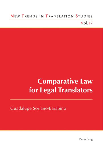 Comparative Law for Legal Translators Soriano-Barabino Guadalupe