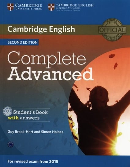 Complete Advanced Student's Book with answers + CD Brook-Hart Guy, Haines Simon