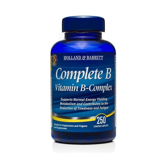 Complete B Witamina B Complex HOLLAND&BERRETT, 250 tabletek Holland & Barrett
