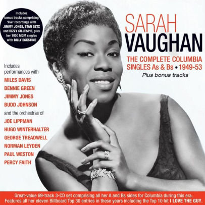 Complete Columbia Singles As & Bs 1949-53 Vaughan Sarah