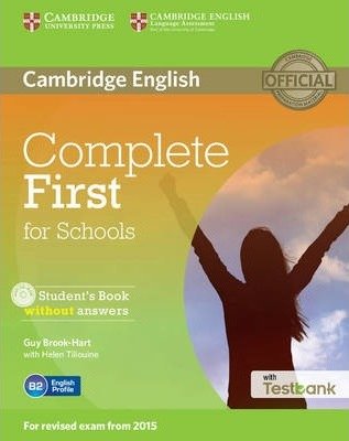 Complete First for Schools Student's Book without answers + Testbank + CD Brook-Hart Guy, Brook Hart Guy