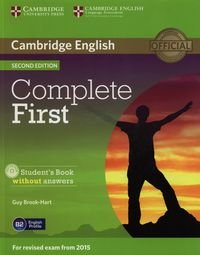 Complete First Student's Book without Answers + CD Brook-Hart Guy