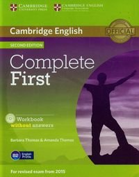 Complete First Workbook without Answers + CD Barbara Thomas, Thomas Amanda