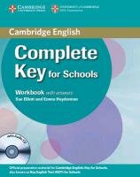 Complete Key for Schools Workbook with Answers with Audio CD 