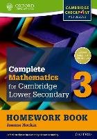Complete Mathematics for Cambridge Secondary 1 Homework Book 3 (Pack of 15): For Cambridge Checkpoint and Beyond Hockin Joanne