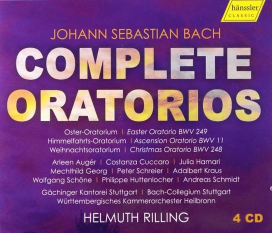 Complete Oratorios J.S. Bach